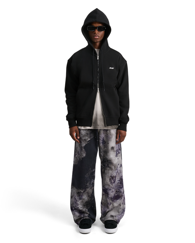 AARON HOODIE W/ ZIPPER & LOGO image