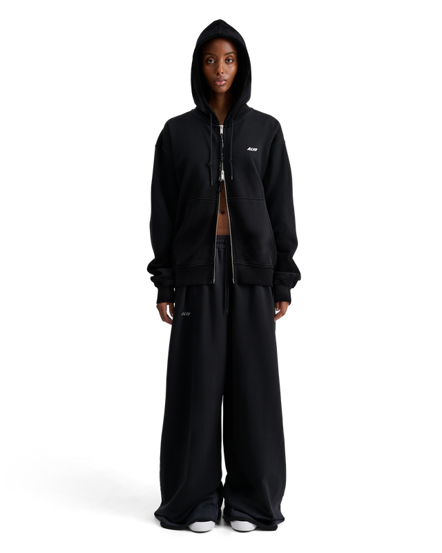 AARON HOODIE W/ ZIPPER & LOGO image