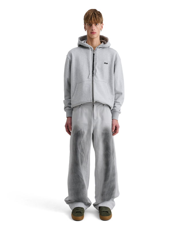 AARON HOODIE W/ ZIPPER & LOGO image