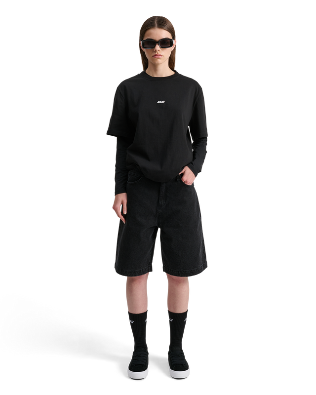 ALIS BIRDY ESSENTIAL SOCKS W/ LOGO Accessories Black