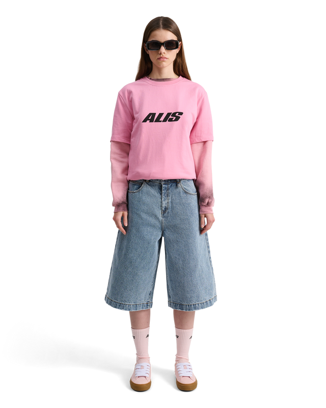 ALIS BIRDY ESSENTIAL SOCKS W/ LOGO Accessories Sea Pink