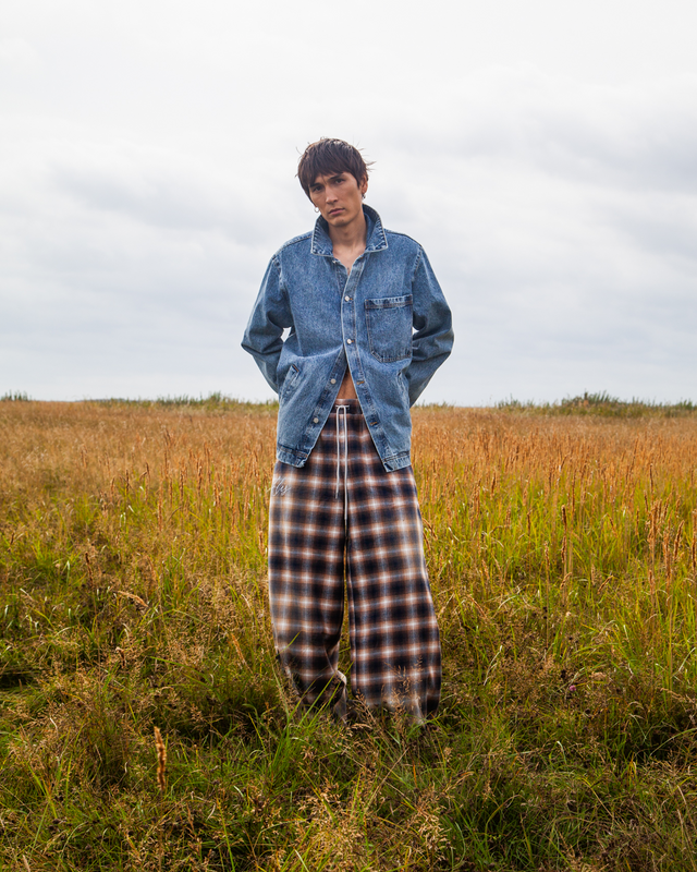 ALIS ALAS LOOSE PANTS W/ EMBROIDERY Trousers