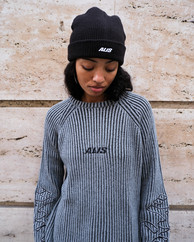 ALIS ARIA KNIT SWEAT W/ EMBROIDERY Knitwear