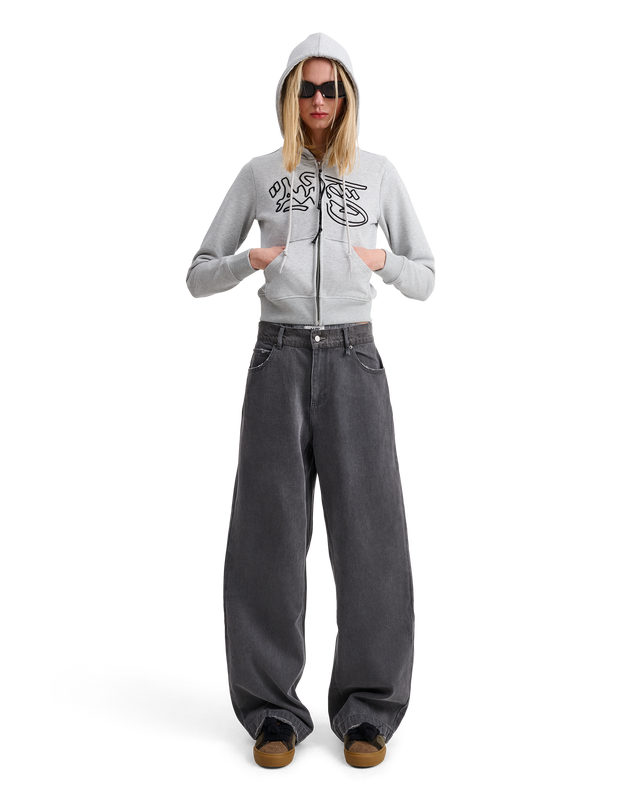 ALIS BAM WIDE FIT JEANS Jeans Washed Grey