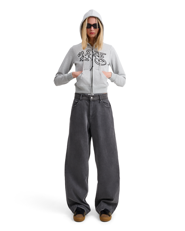 ALIS BAM WIDE FIT JEANS Jeans Washed Grey