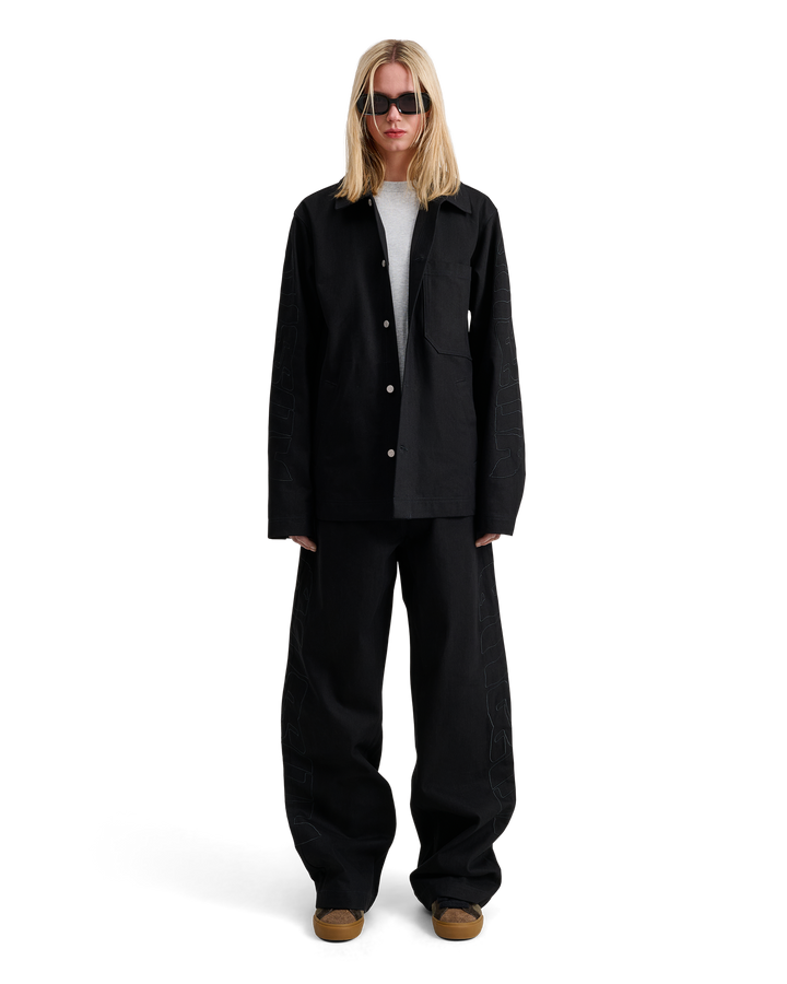 ALIS BAM WIDE FIT JEANS W/ EMBROIDERY Jeans