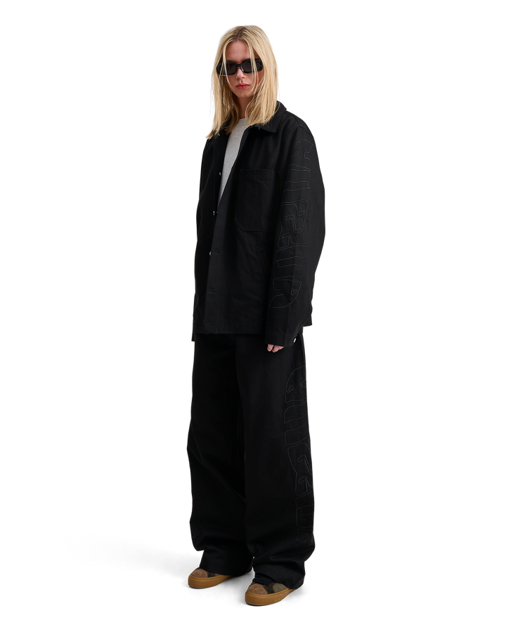 ALIS BAM WIDE FIT JEANS W/ EMBROIDERY Jeans