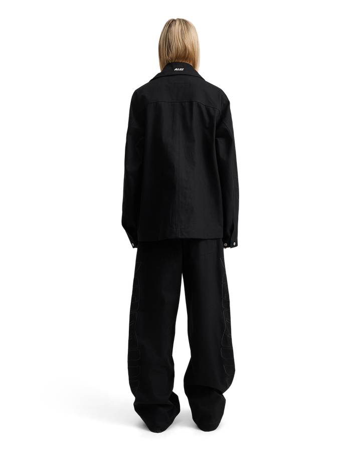 ALIS BAM WIDE FIT JEANS W/ EMBROIDERY Jeans