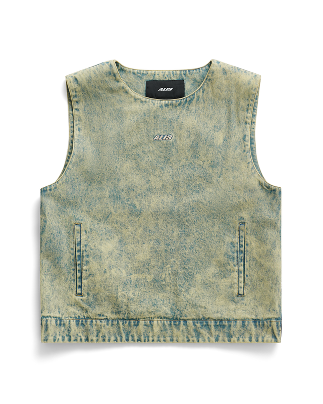 ALIS COLE LOSE FIT DENIM VEST Vest