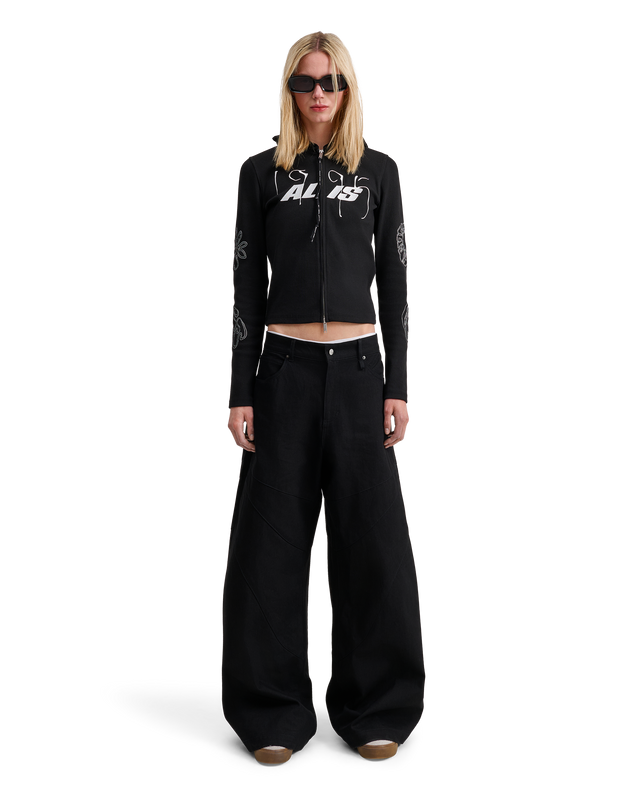 ALIS DANIE BARREL DENIM PANTS Jeans