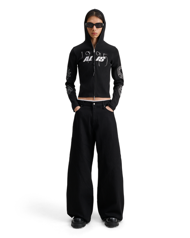 ALIS DANIE BARREL DENIM PANTS Jeans