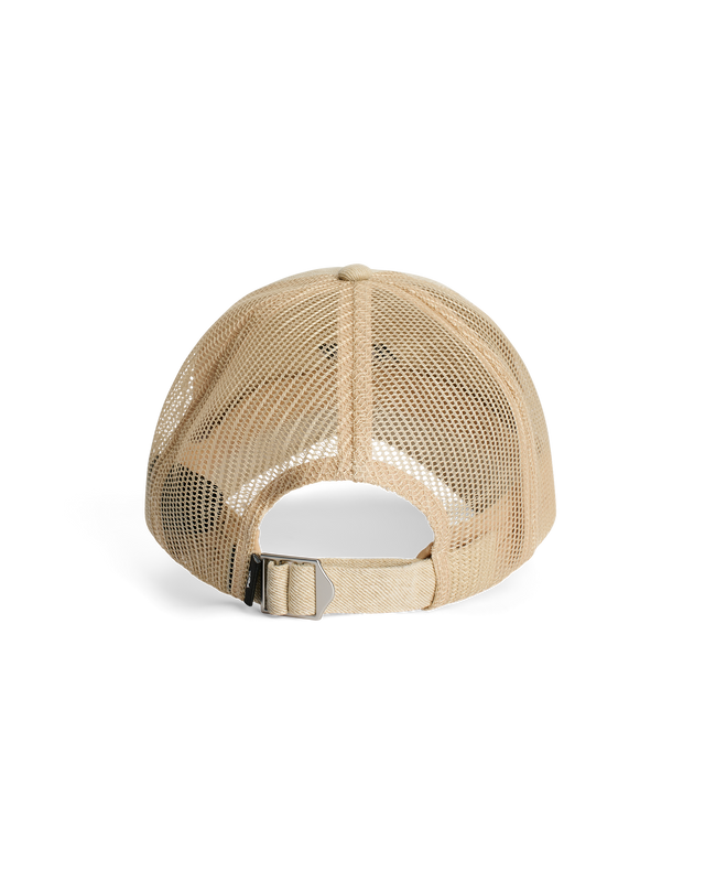 ALIS DONNEI TRUCKER CAP W/ LOGO Headwear Faded Sand