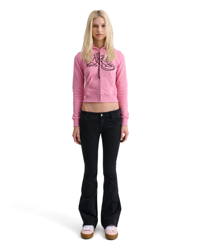 ALIS FLOR LOW WAIST BOOTCUT JEANS Jeans