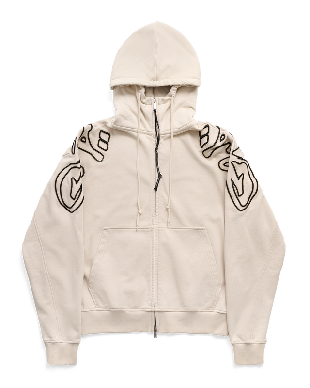 ALIS GYLL HOODIE W/ ZIPPER & EMBROIDERY Hoodie