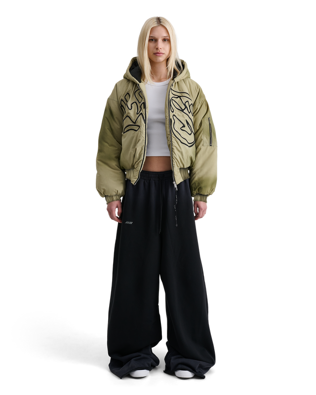 ALIS HOIY OVERSIZED BOMBER JACKET W/ EMBROIDERY Jacket