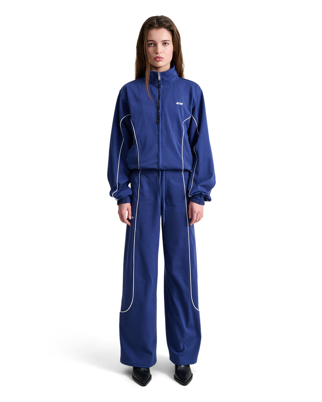 ALIS HRISTO TONY FIT TRACK TOP Track top Solid Blue