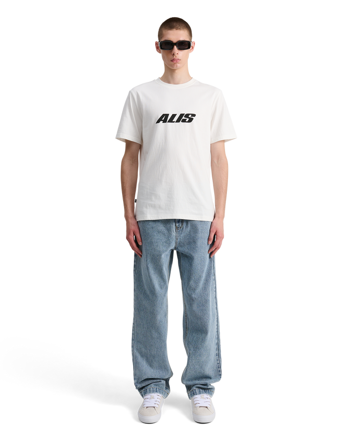 ALIS JERON ESSENTIAL T-SHIRT W/ LOGO T-shirt Solid White