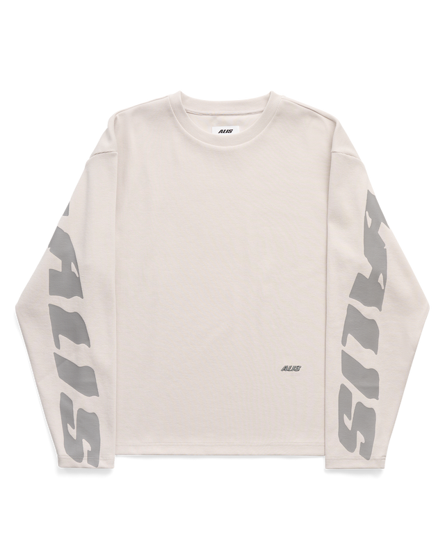 ALIS JOSHUA LONG SLEEVE IN RIB W/ BACK PRINT L/S Jersey