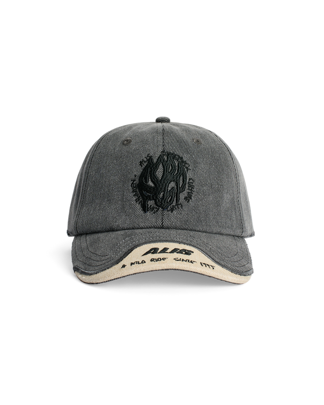 ALIS KOSTON CAP W/ EMBROIDERY & LAYERED SHADE Headwear