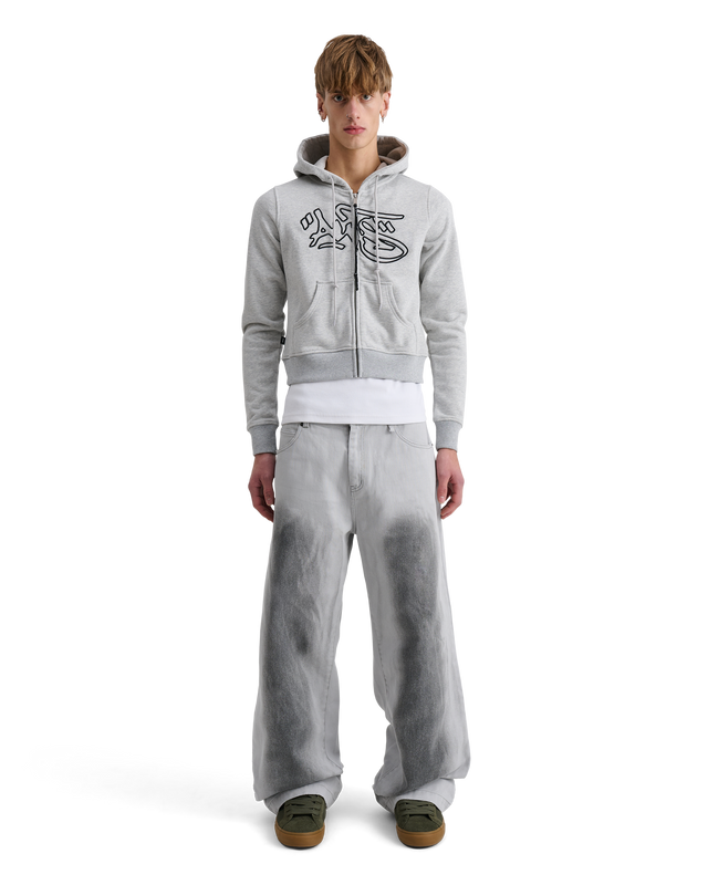ALIS LAUREN TIGHT FIT HOODIE W/ EMBROIDERY Hoodie