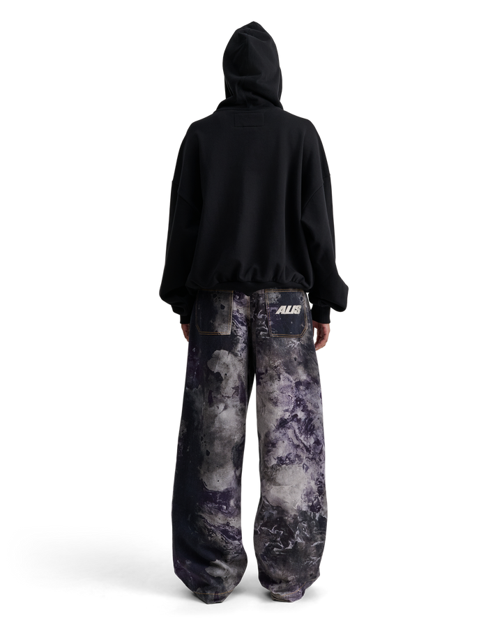 ALIS MALTO CROPPED HOODIE W/ PRINT Hoodie