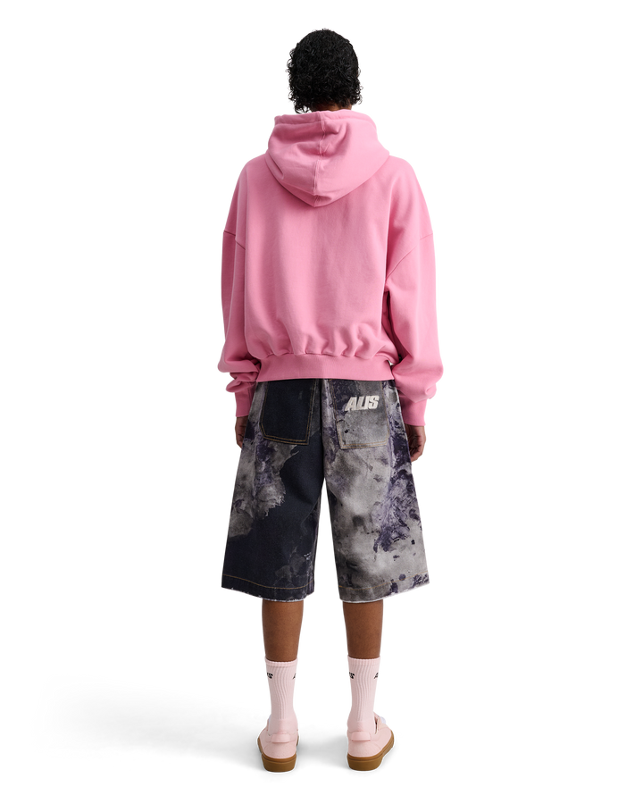 ALIS MALTO CROPPED HOODIE W/ PRINT Hoodie