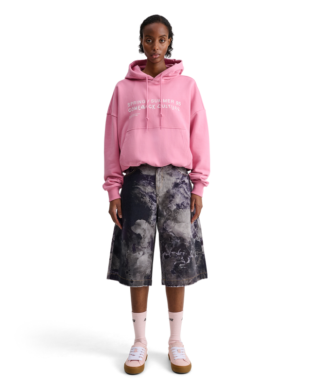 ALIS MALTO CROPPED HOODIE W/ PRINT Hoodie