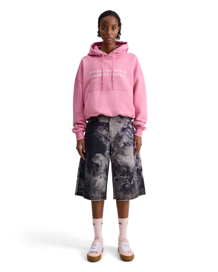 ALIS MALTO CROPPED HOODIE W/ PRINT Hoodie