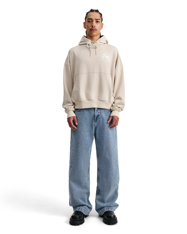 ALIS MALTO CROPPED HOODIE W/ PRINT Hoodie