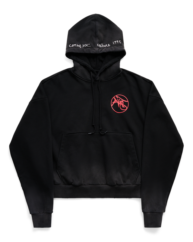 ALIS MALTO CROPPED HOODIE W/ PRINT Hoodie