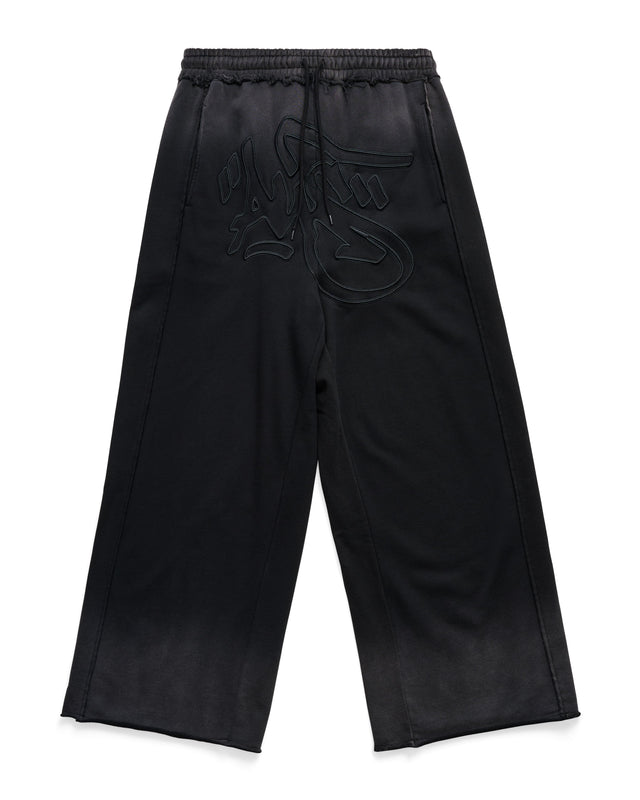 ALIS MIKHEIL WIDE SWEAT PANTS W/ EMBROIDERY Sweatpants