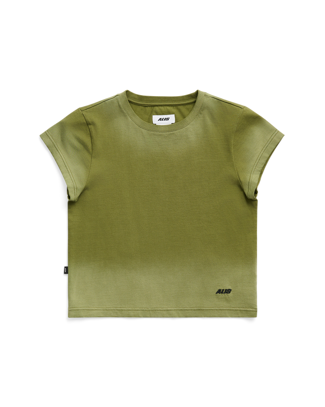 ALIS OLIIEY BABY TEE W/ LOGO T-shirt
