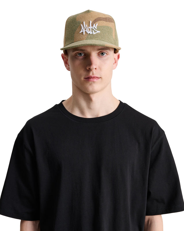 ALIS OSSIE LOGO CAP Headwear CAMOUFLAGE