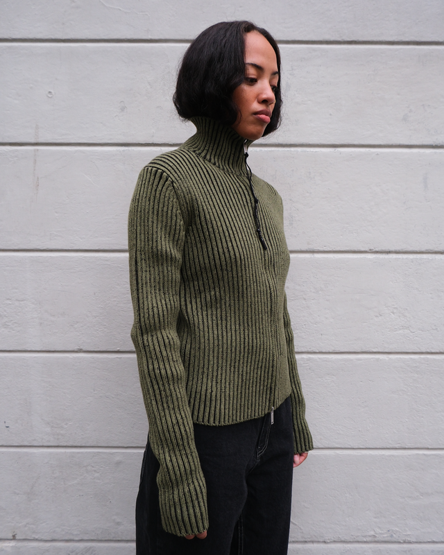 ALIS PEAROS KNIT SWEATER W/ ZIP Knitwear