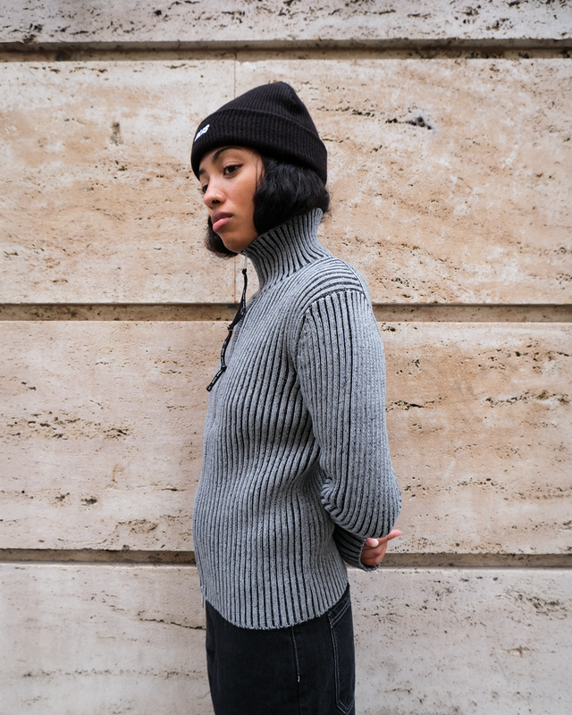 ALIS PEAROS KNIT SWEATER W/ ZIP Knitwear