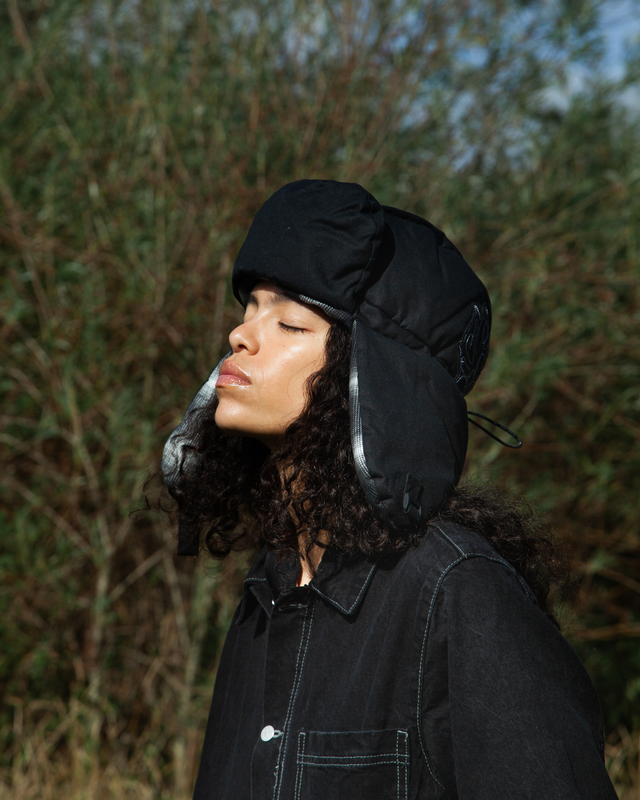 ALIS RUDDIE DOWN HAT W/ PATCH Headwear