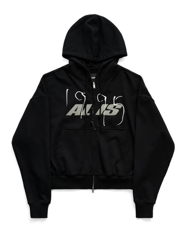 ALIS SHEN CROPPED HOODIE W/ ZIPPER Hoodie