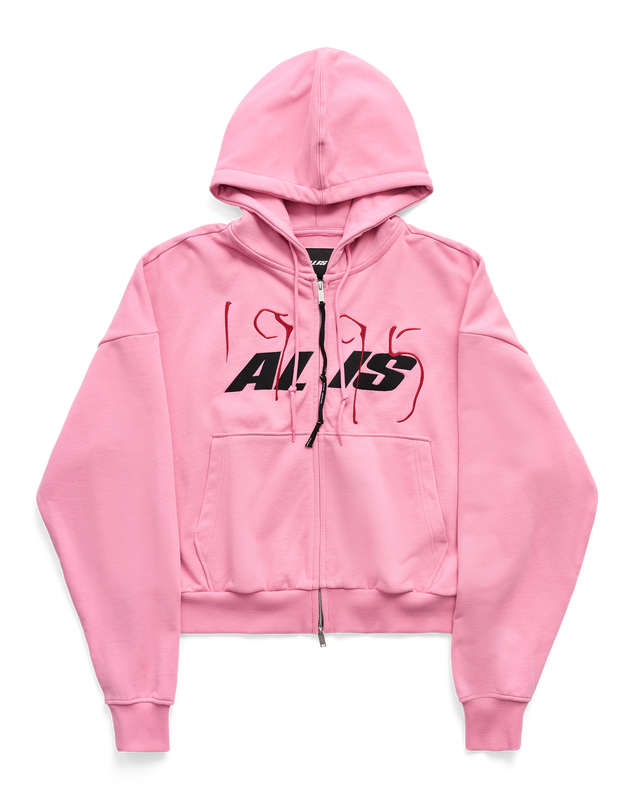 ALIS SHEN CROPPED HOODIE W/ ZIPPER Hoodie