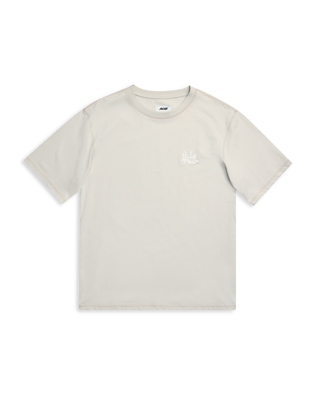 ALIS SID OVERSIZED FIT T-SHIRT W. CHEST PRINT T-shirt Solid Antartica Off White