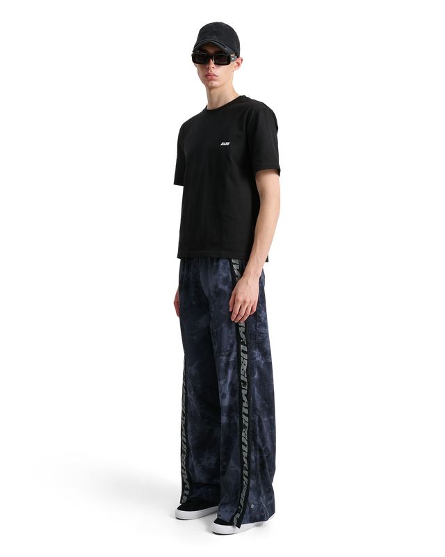 ALIS TEEFEY TRACK PANTS W/ LOGO TAPE Trousers Salty Blue