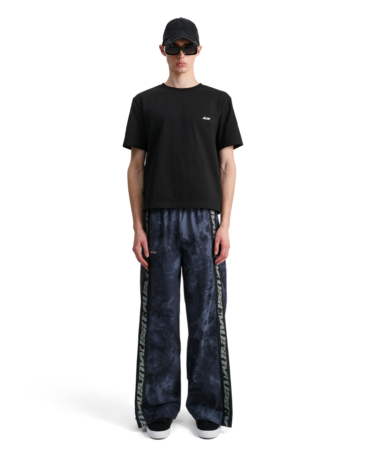 ALIS TEEFEY TRACK PANTS W/ LOGO TAPE Trousers Salty Blue