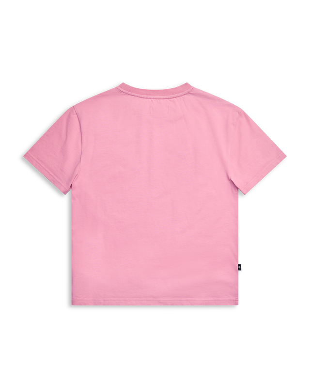 ALIS TOREY CROPPED T-SHIRT W/ LOGO T-shirt Solid Pink