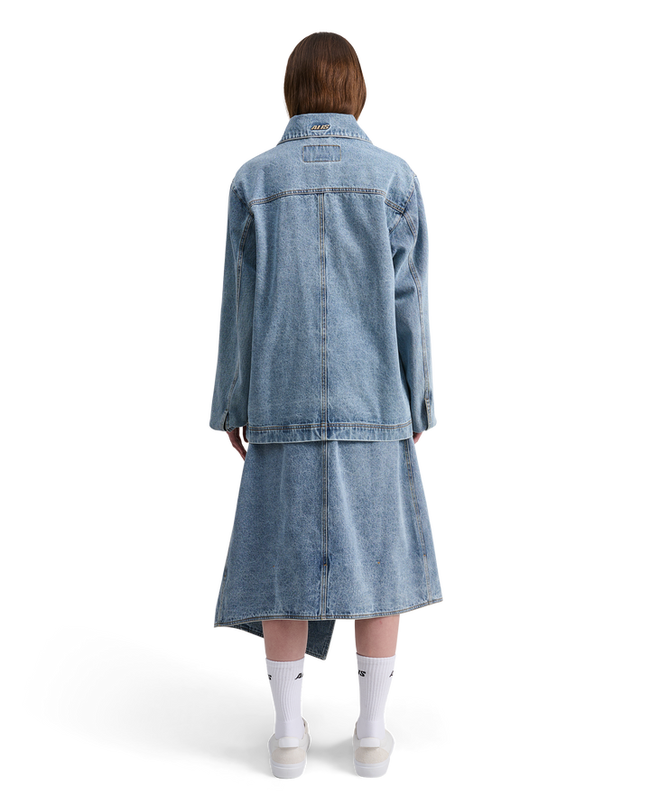 ALIS VIREN SHORT WORKER JACKET Jacket Washed Light Blue