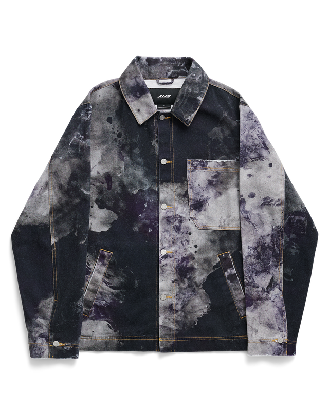 ALIS VIREN SHORT WORKER JACKET Jacket Painter's Purple
